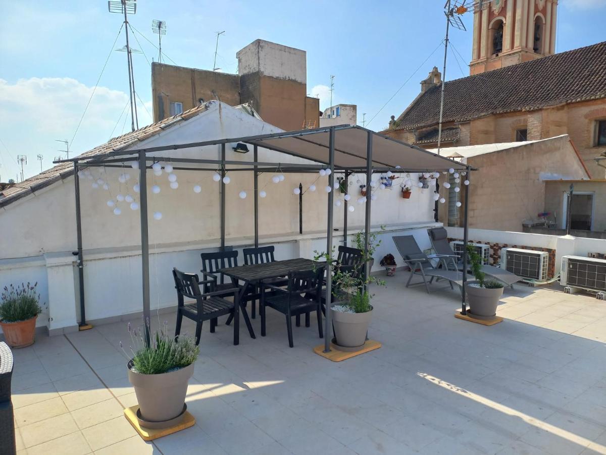 Ferienwohnung Traditional Valencian Townhouse In Catarroja Exterior foto